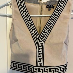 Bandage set skirt and top